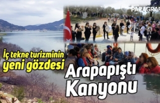 İç tekne turizminin yeni gözdesi; Arapapıştı...