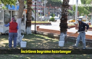 İncirliova bayrama hazırlanıyor