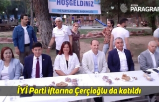 İYİ Parti iftarına Çerçioğlu da katıldı