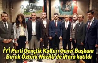 İYİ Parti Gençlik Kolları Genel Başkanı Burak...
