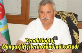Kendirlioğlu, Dünya Çiftçilerin Günü'nü...