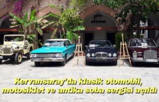 Kervansaray’da klasik otomobil, motosiklet ve antika...