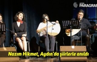Nazım Hikmet, Aydın’da şiirlerle anıldı