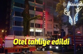 Otel tahliye edildi