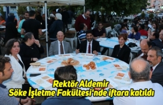 Rektör Aldemir Söke İşletme Fakültesi'nde...