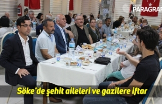 Söke’de şehit aileleri ve gazilere iftar