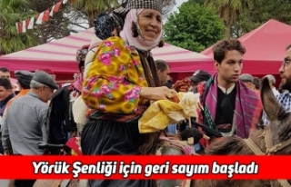 Yörük Şenliği için geri sayım başladı