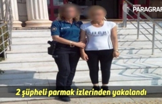 2 şüpheli parmak izlerinden yakalandı