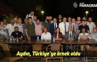 Aydın, Türkiye’ye örnek oldu