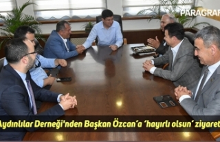 Aydınlılar Derneği'nden Başkan Özcan’a...