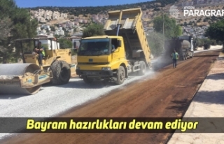 Bayram hazırlıkları devam ediyor