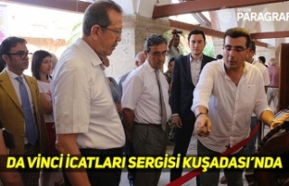 DA VİNCİ İCATLARI SERGİSİ KUŞADASI’NDA