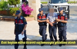 Eski başkan nüfuz ticareti suçlamasıyla gözaltına...