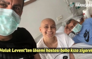 Haluk Levent'ten lösemi hastası baba kıza...