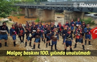 Malgaç baskını 100. yılında unutulmadı