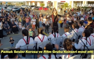 Pamuk Sesler Korosu ve Ritm Grubu Konseri mest etti