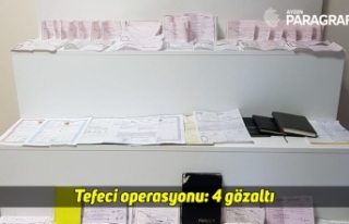 Tefeci operasyonu: 4 gözaltı