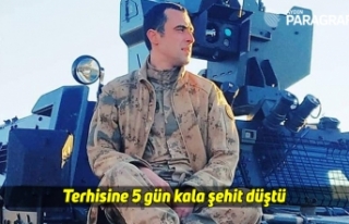 Terhisine 5 gün kala şehit düştü
