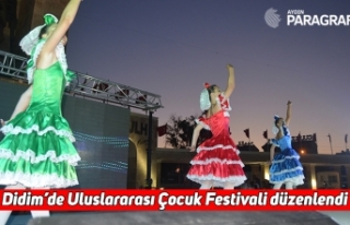 Didim’de Uluslararası Çocuk Festivali düzenlendi