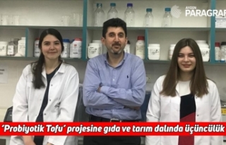 ‘Probiyotik Tofu’ projesine gıda ve tarım dalında...