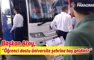 Başkan Atay, “Öğrenci dostu üniversite şehrine...