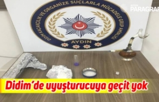 Didim’de uyuşturucuya geçit yok