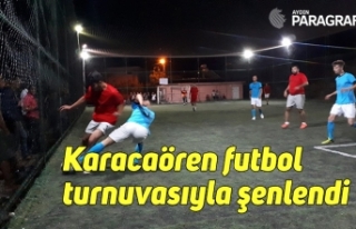 Karacaören futbol turnuvasıyla şenlendi