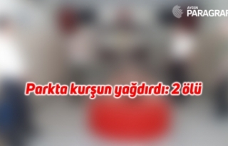 Parkta kurşun yağdırdı: 2 ölü