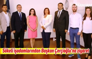 Sökeli işadamlarından Başkan Çerçioğlu'na...