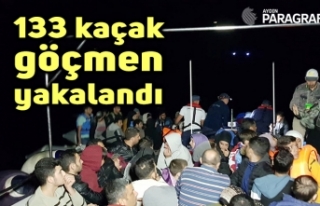 133 kaçak göçmen yakalandı