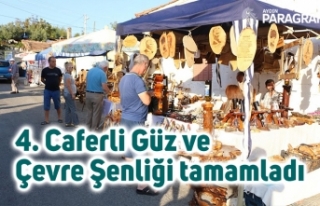 4. Caferli Güz ve Çevre Şenliği tamamladı