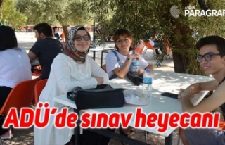 ADÜ’de sınav heyecanı