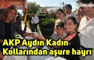 AKP Aydın Kadın Kollarından aşure hayrı