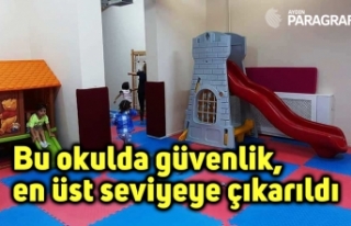 Bu okulda güvenlik, en üst seviyeye çıkarıldı