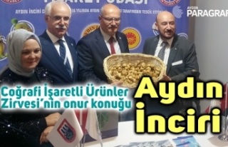 Coğrafi İşaretli Ürünler Zirvesi’nin onur konuğu...