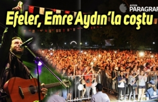 Efeler, Emre Aydın’la coştu