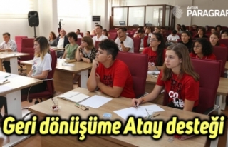 Geri dönüşüme Atay desteği