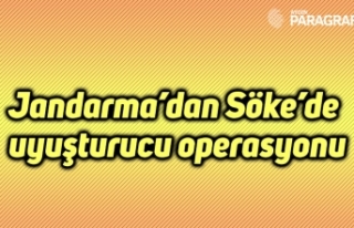 Jandarma’dan Söke’de uyuşturucu operasyonu