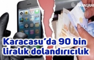 Karacasu’da 90 bin liralık dolandırıcılık