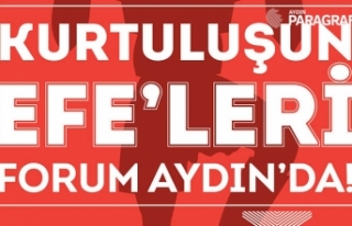 Kurtuluşun efeleri Forum Aydın’da