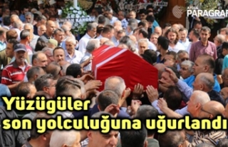 Yüzügüler son yolculuğuna uğurlandı
