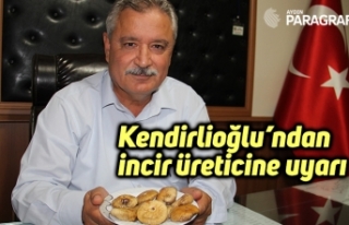 Ziraat Odası Başkanı Kendirlioğlu’ndan incir...