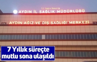 7 Yıllık süreçte mutlu sona ulaşıldı