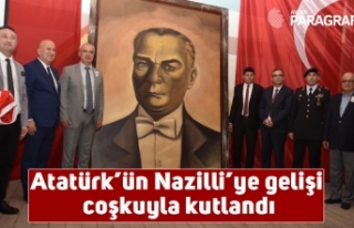 Atatürk’ün Nazilli’ye gelişi coşkuyla kutlandı