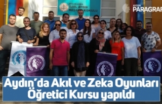 Aydın’da Akıl ve Zeka Oyunları Öğretici Kursu...
