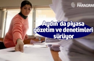 Aydın’da piyasa gözetim ve denetimleri sürüyor