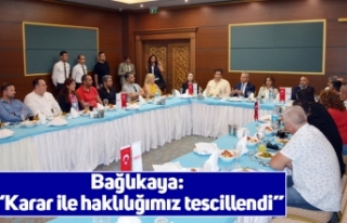 Bağlıkaya: “Karar ile haklılığımız tescillendi”