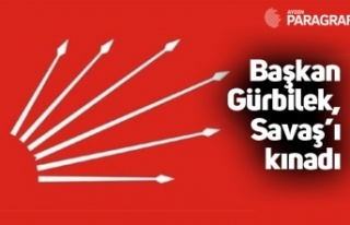 CHP Kuşadası İlçe Başkanı Gürbilek, Savaş’ı...