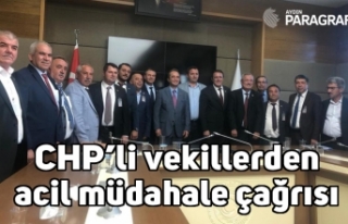 CHP’li vekillerden acil müdahale çağrısı