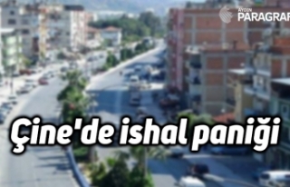 Çine'de ishal paniği